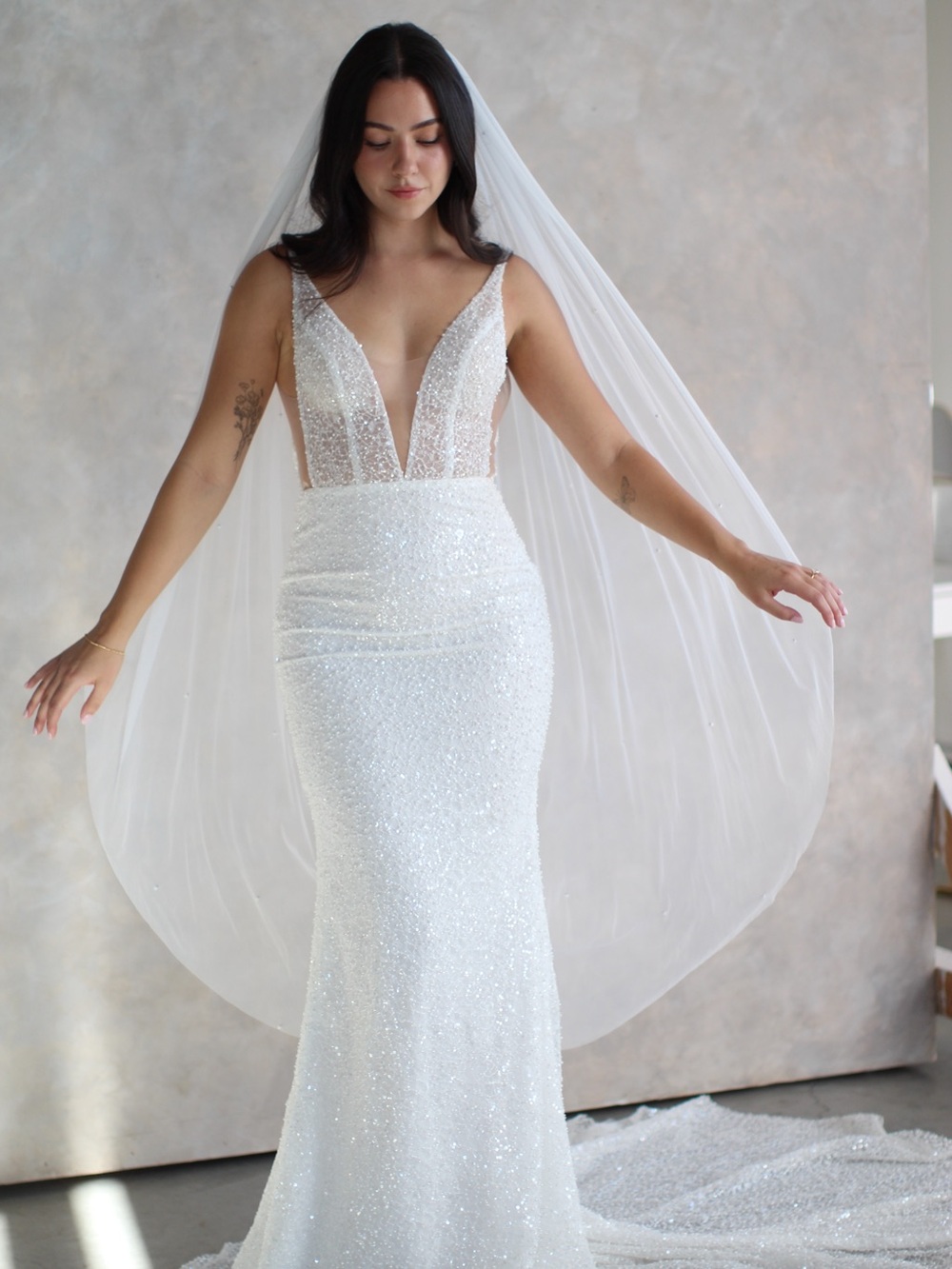 Made with Love Bridal Gown, one of a kind